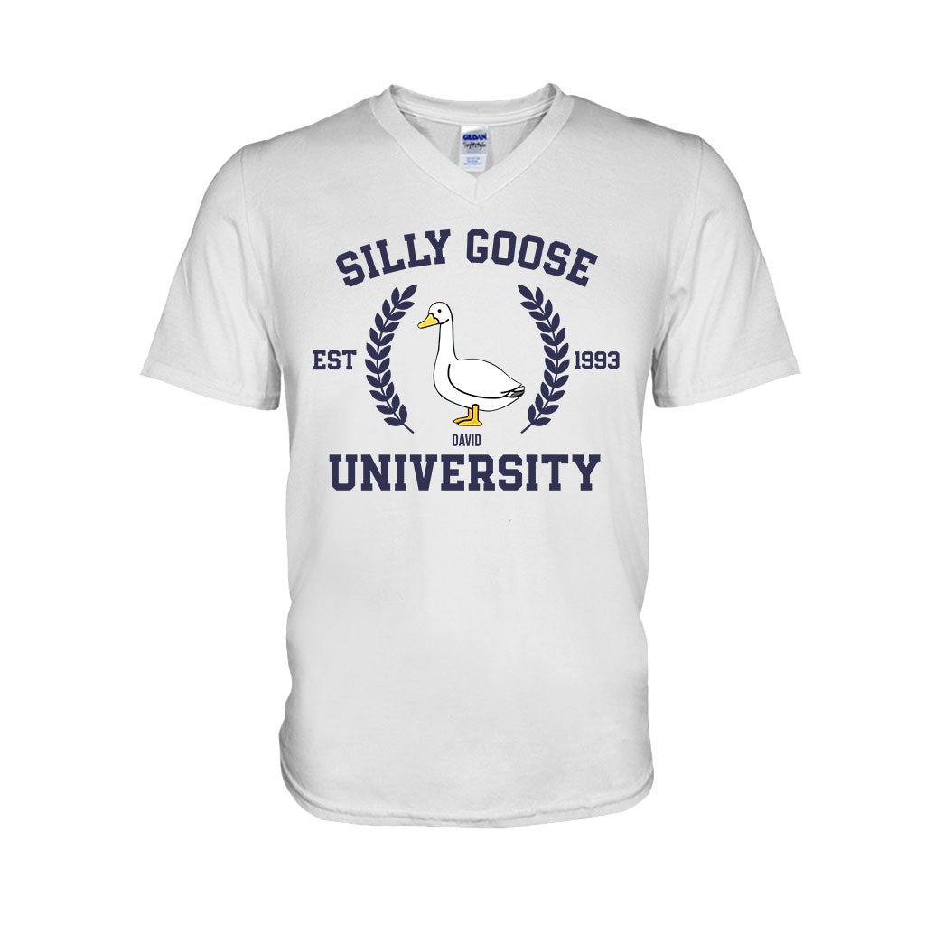 Silly Goose University – Personalisiertes Sarkasmus-T-Shirt und Hoodie