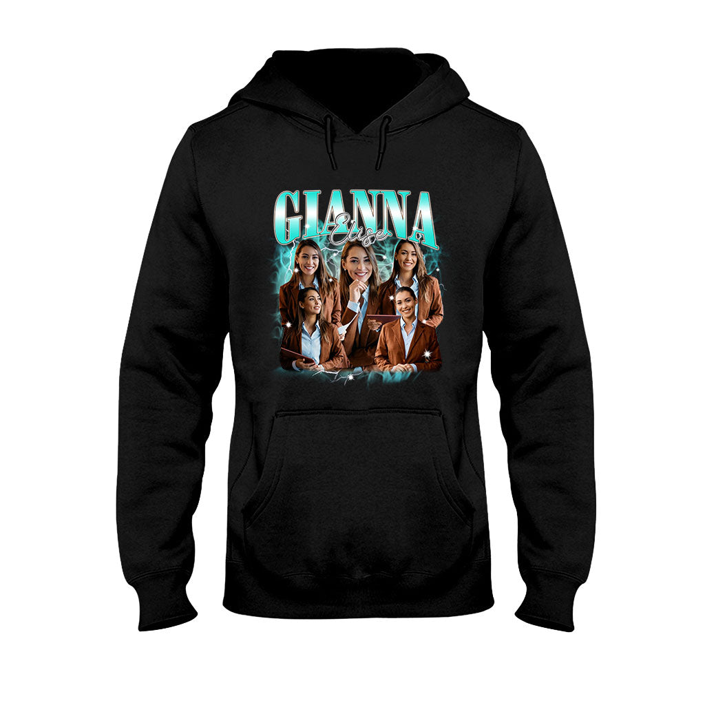 Individueller Text und Fotos – das perfekte Geschenk für jeden Anlass – personalisiertes T-Shirt und Hoodie