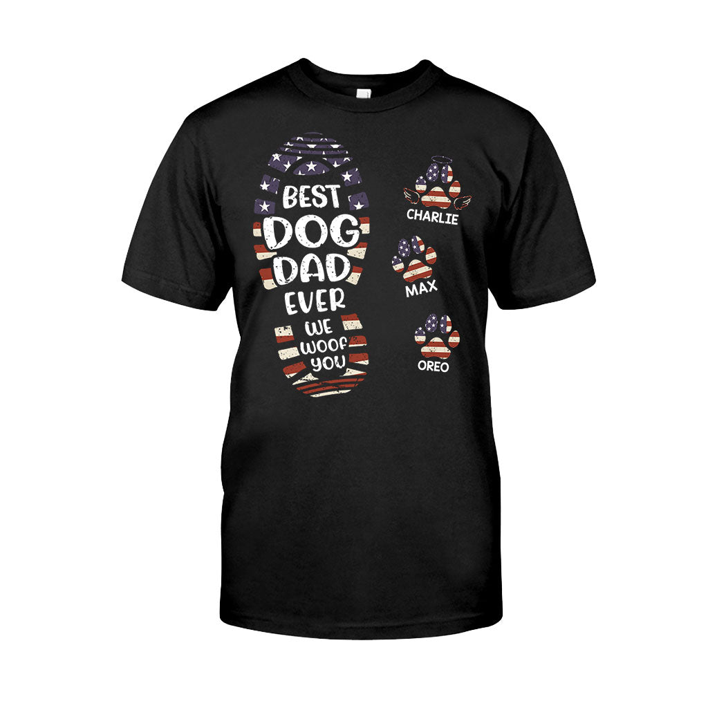 Alles Gute zum Vatertag an den besten Hunde-/Katzenpapa – personalisiertes Vater-T-Shirt und Hoodie