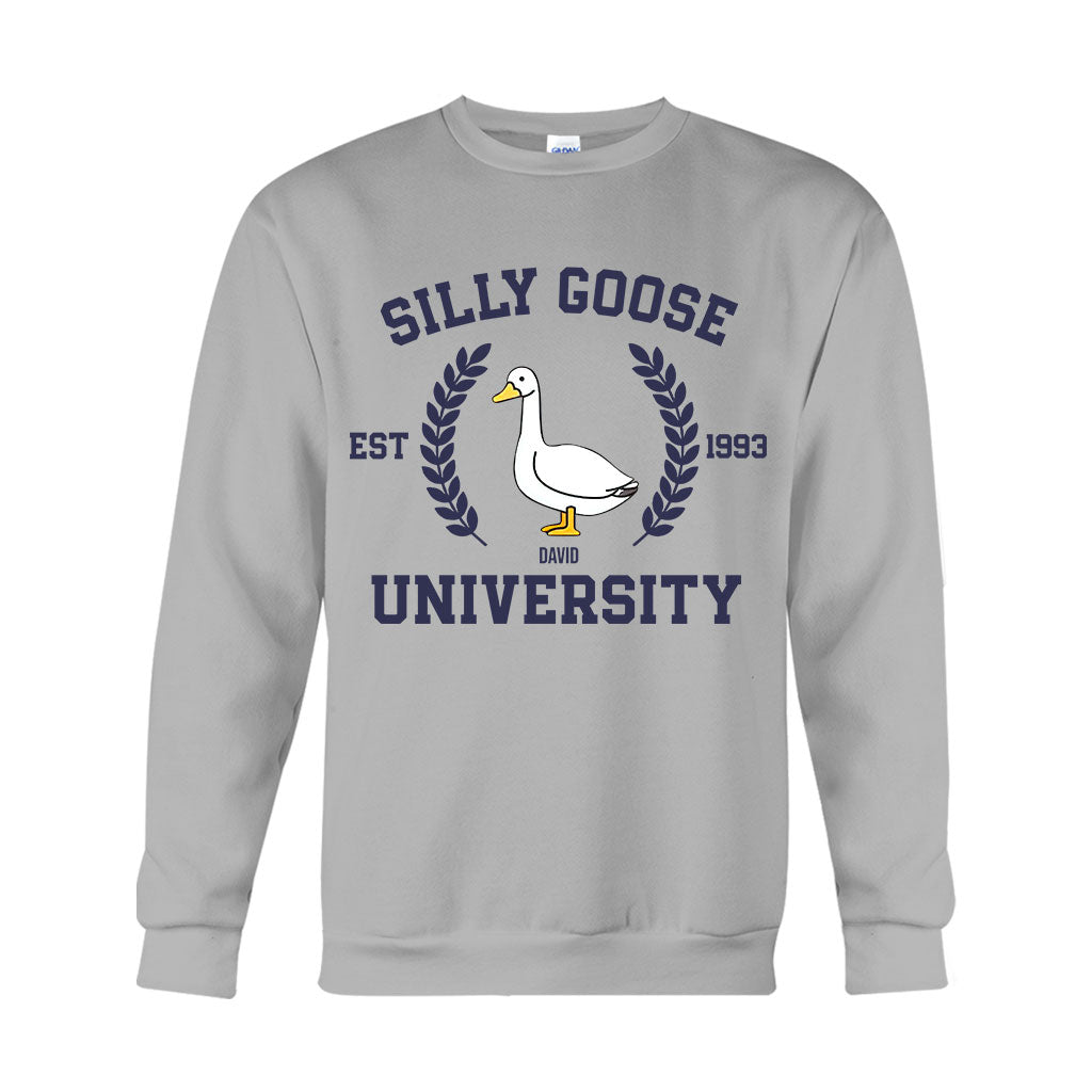 Silly Goose University – Personalisiertes Sarkasmus-T-Shirt und Hoodie