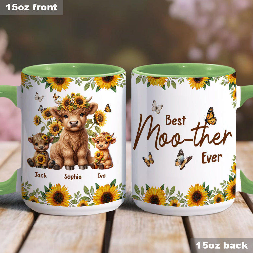 Die beste Mama aller Zeiten - Personalisierte Tasse mit Muttermotiv