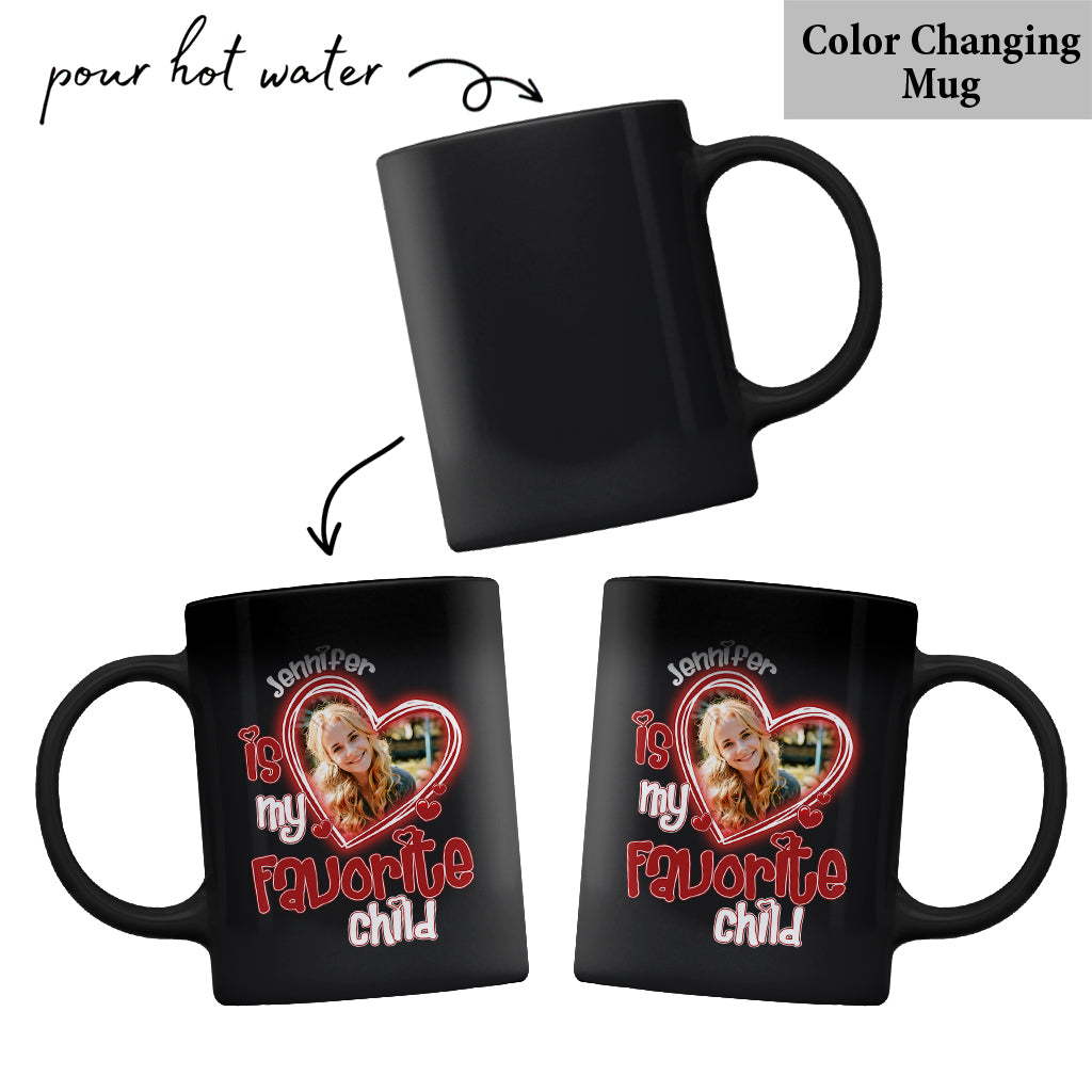 Mamas Lieblingskind - Personalisierte Muttertasse