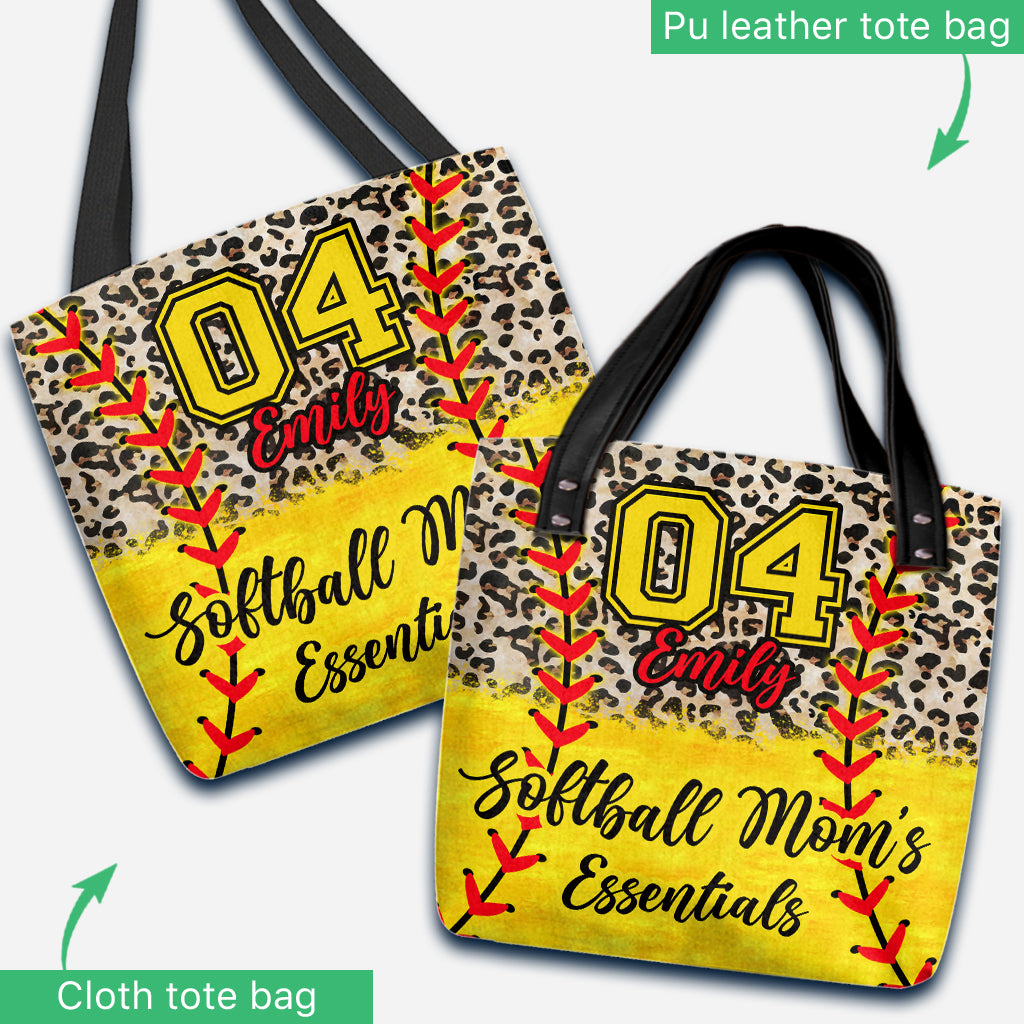 Alles für Softball-Mamas – Personalisierte Softball-Tragetasche