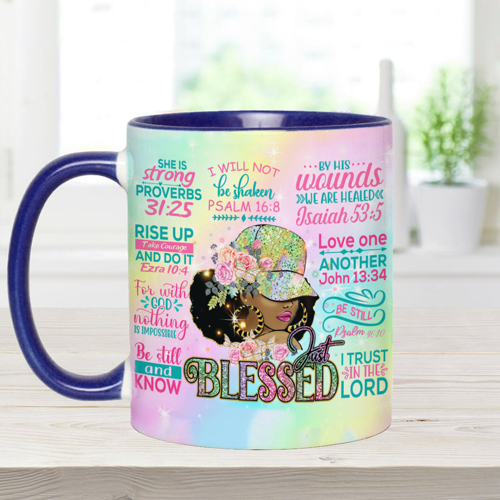 Stolze schwarze Frau – Personalisierte Tasse mit afroamerikanischem Akzent