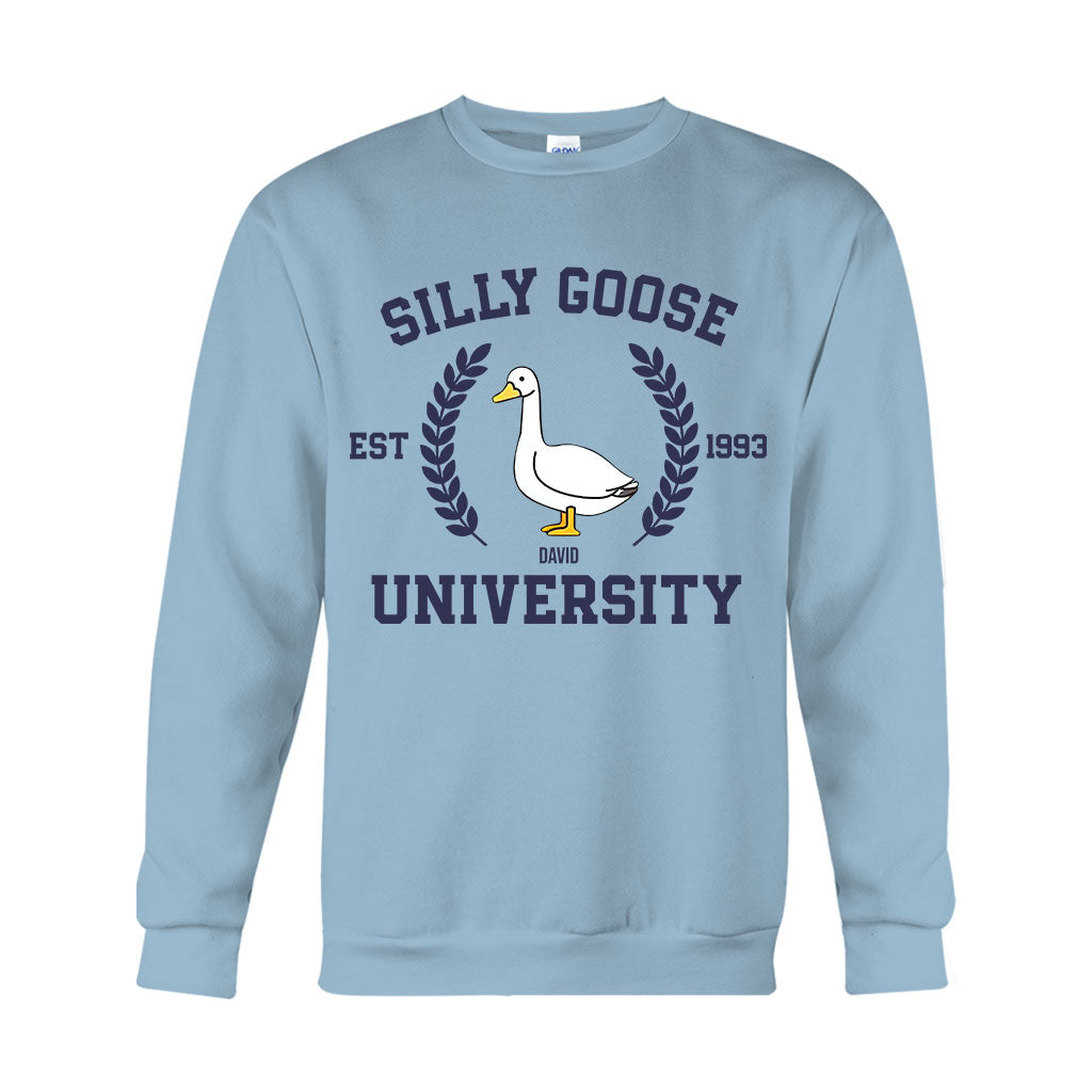 Silly Goose University – Personalisiertes Sarkasmus-T-Shirt und Hoodie