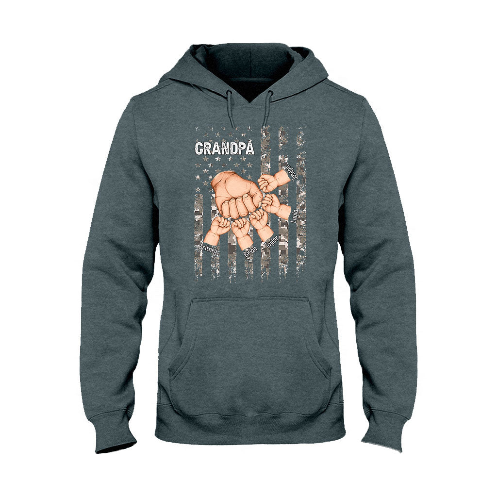 Bester Opa/Papa/Vater aller Zeiten – Personalisiertes Opa-T-Shirt und Hoodie