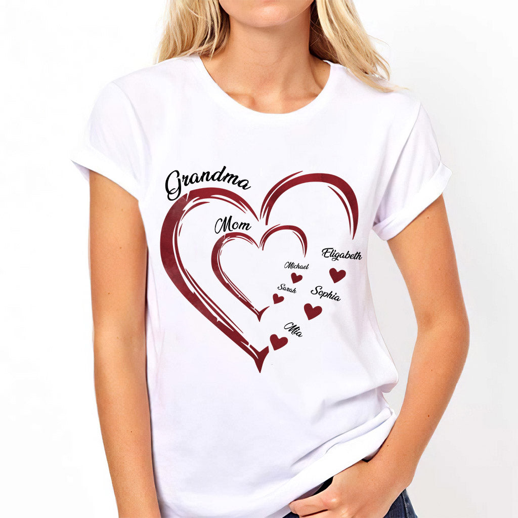 Omas Lieblinge/Mamas Lieblinge – Personalisiertes Oma-T-Shirt und Hoodie