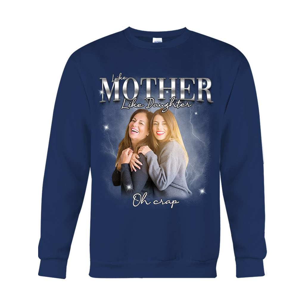 Wie die Mutter, so der Vater, so der Sohn, so die Tochter – Personalisiertes Mutter-T-Shirt und Hoodie