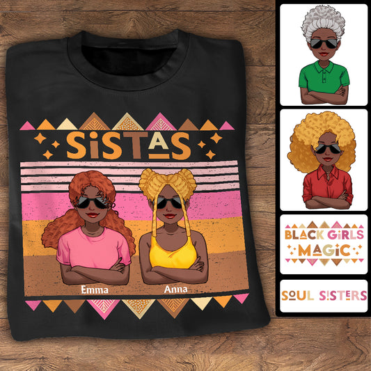 Black Girl Magic – Personalisiertes T-Shirt und Hoodie für Afroamerikanerinnen