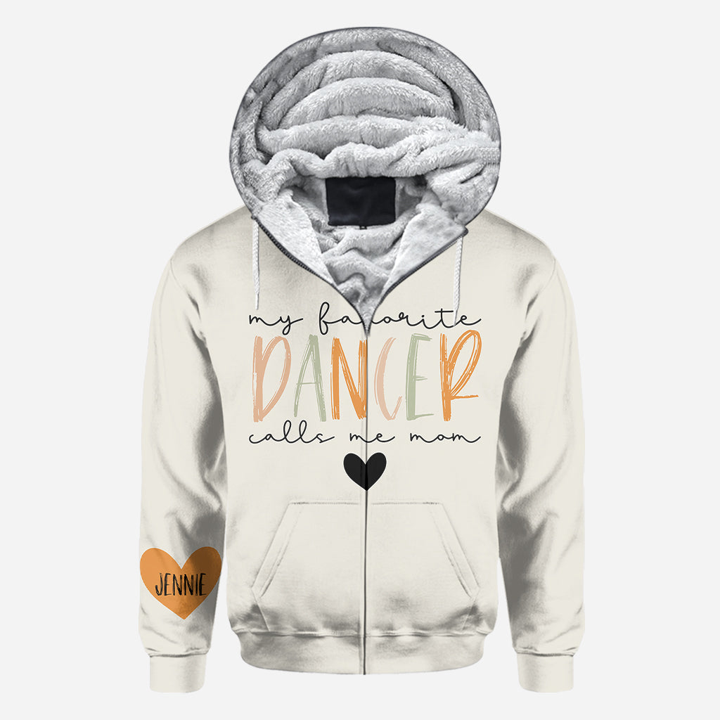 Meine Lieblingstänzerin nennt mich Mama – Personalisiertes Ballett-Shirt mit jedem Namen