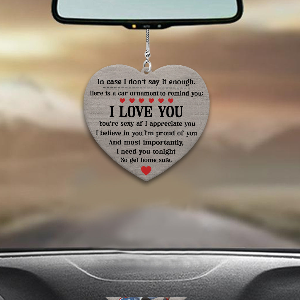 I Need You Tonight - Personalized African American Car Ornament