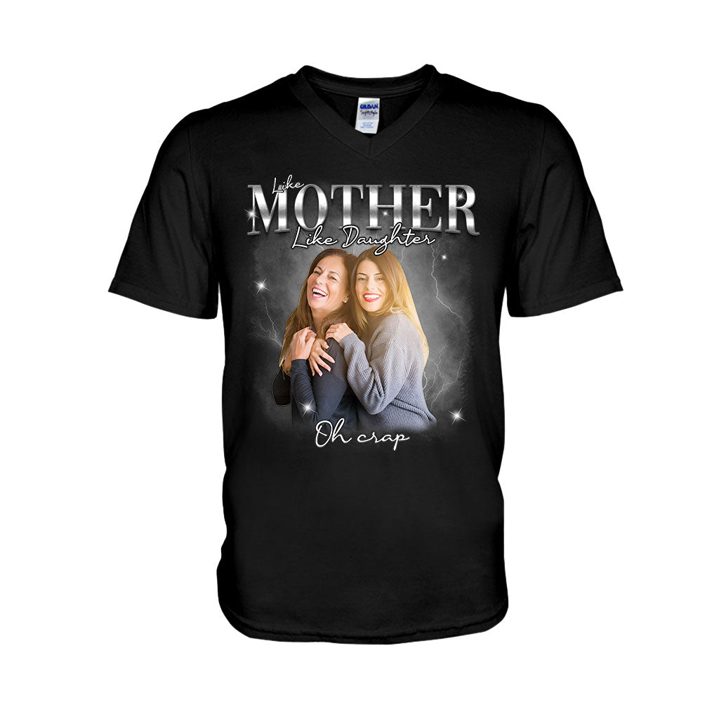 Wie die Mutter, so der Vater, so der Sohn, so die Tochter – Personalisiertes Mutter-T-Shirt und Hoodie