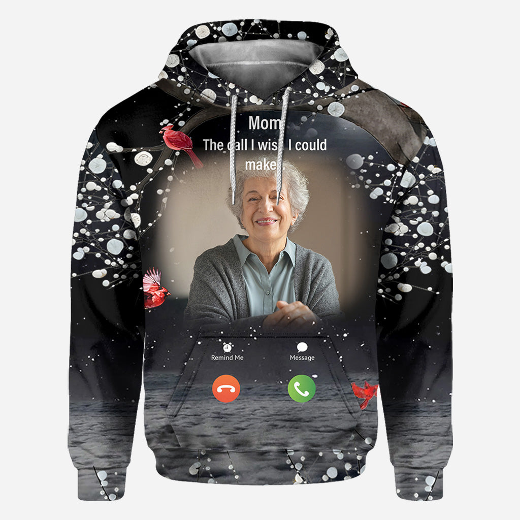 Jeder beliebige Titel – Der Anruf, den ich gerne tätigen würde – personalisiertes Gedenk-T-Shirt