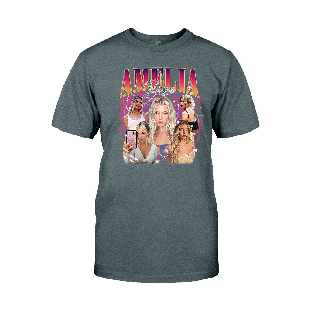 Individueller Text und Fotos – Personalisiertes Partner-T-Shirt und Hoodie