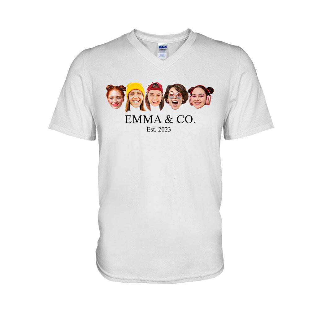 Besties & Co. Face Custom – Personalisiertes Bestie-T-Shirt und Hoodie