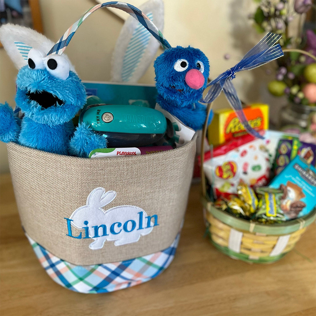 Osterkorb mit Namensaufdruck - Personalisierter Osterkorb