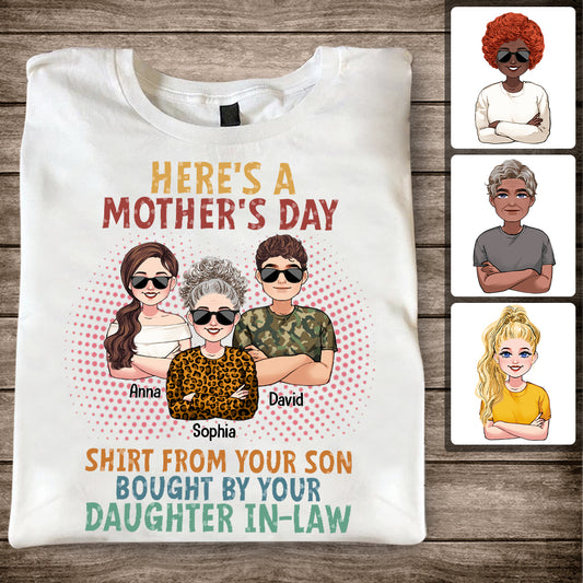 Ein Shirt von deinem Sohn/deiner Tochter – personalisiertes Mutter-T-Shirt und Hoodie
