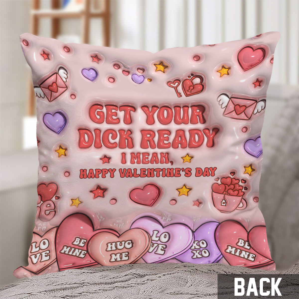 Macht euch bereit – Personalisiertes Pärchenkissen