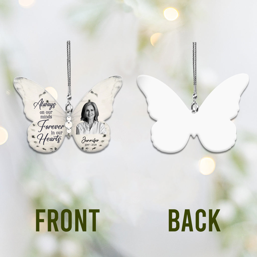 Ich trage dich in meinem Herzen – Personalisierter Gedenk-Autoanhänger