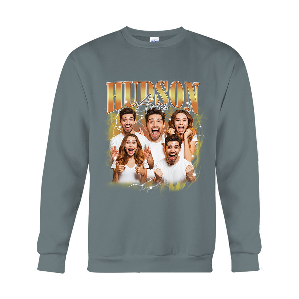 Individueller Text und Fotos – das perfekte Geschenk für jeden Anlass – personalisiertes T-Shirt und Hoodie
