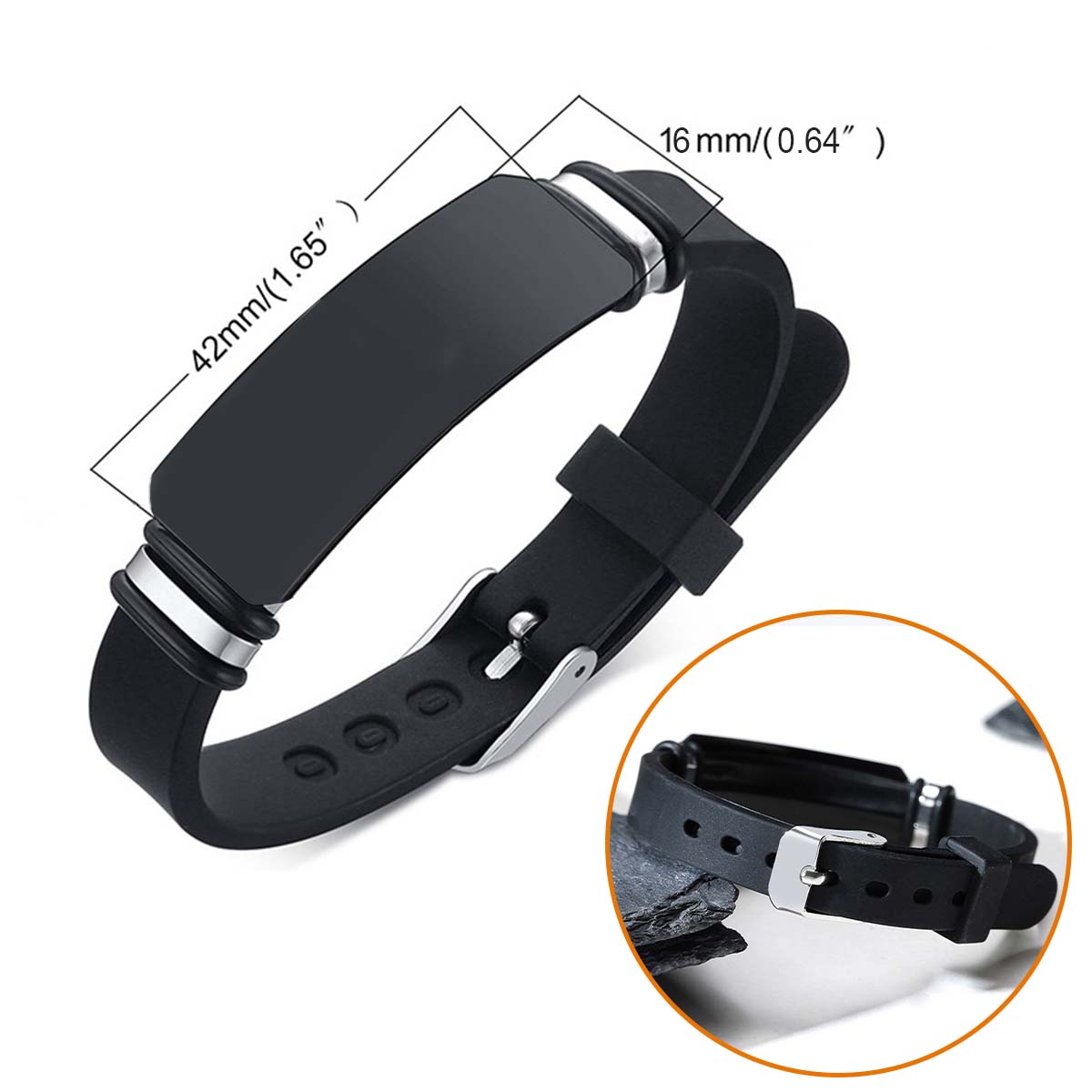 Du bist mutiger, als du glaubst – Personalisiertes Basketball-Armband mit Gravur