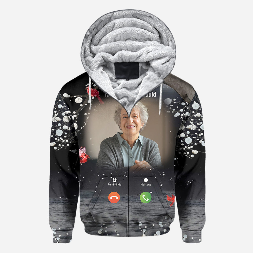 Jeder beliebige Titel – Der Anruf, den ich gerne tätigen würde – personalisiertes Gedenk-T-Shirt