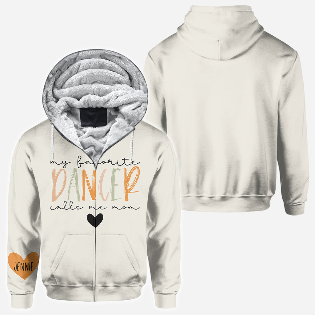 Meine Lieblingstänzerin nennt mich Mama – Personalisiertes Ballett-Shirt mit jedem Namen