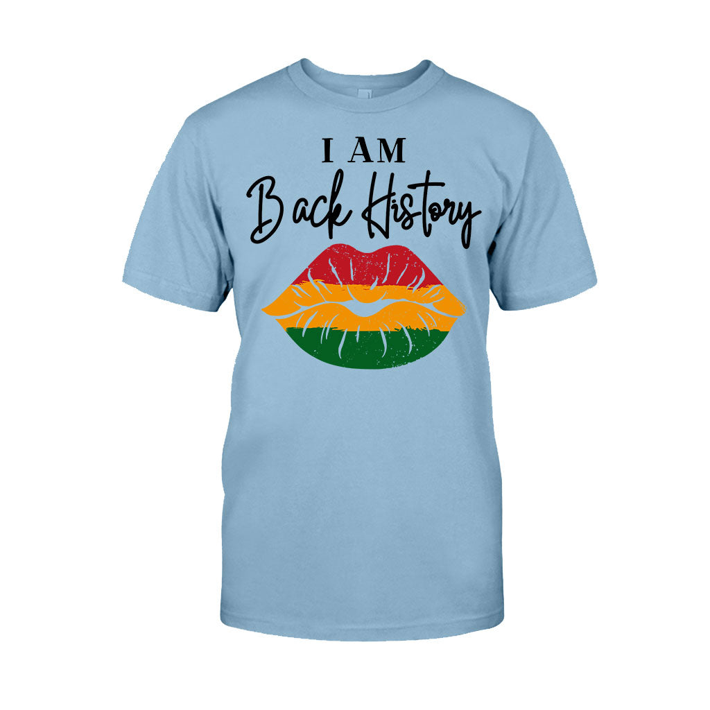 I Am Black History - Personalized African American T-shirt And Hoodie