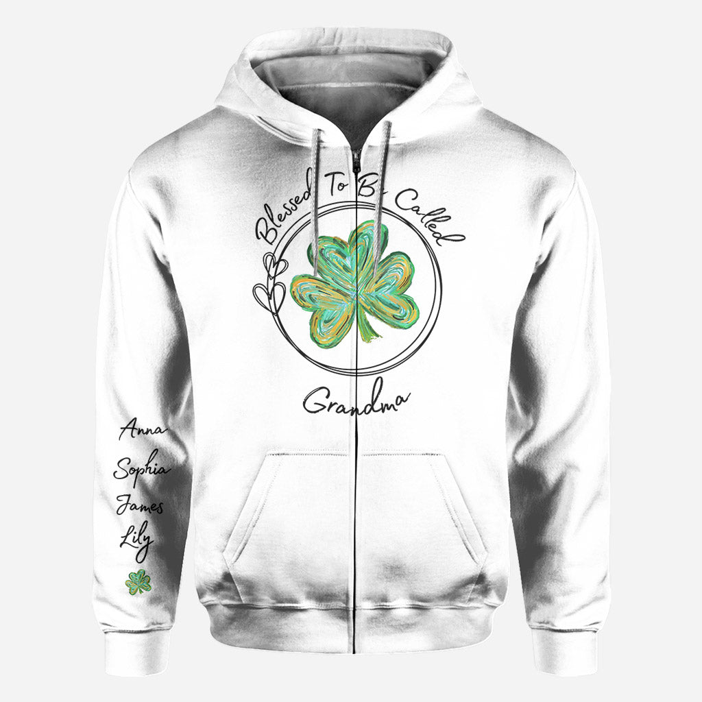 Blessed To Be Called Grandma - Personalized Grandma All Over Shirt