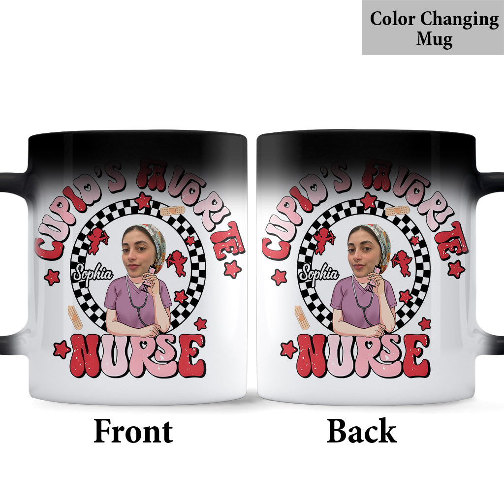 Cupid Lieblingskrankenschwester - Personalisierte Krankenschwester-Tasse
