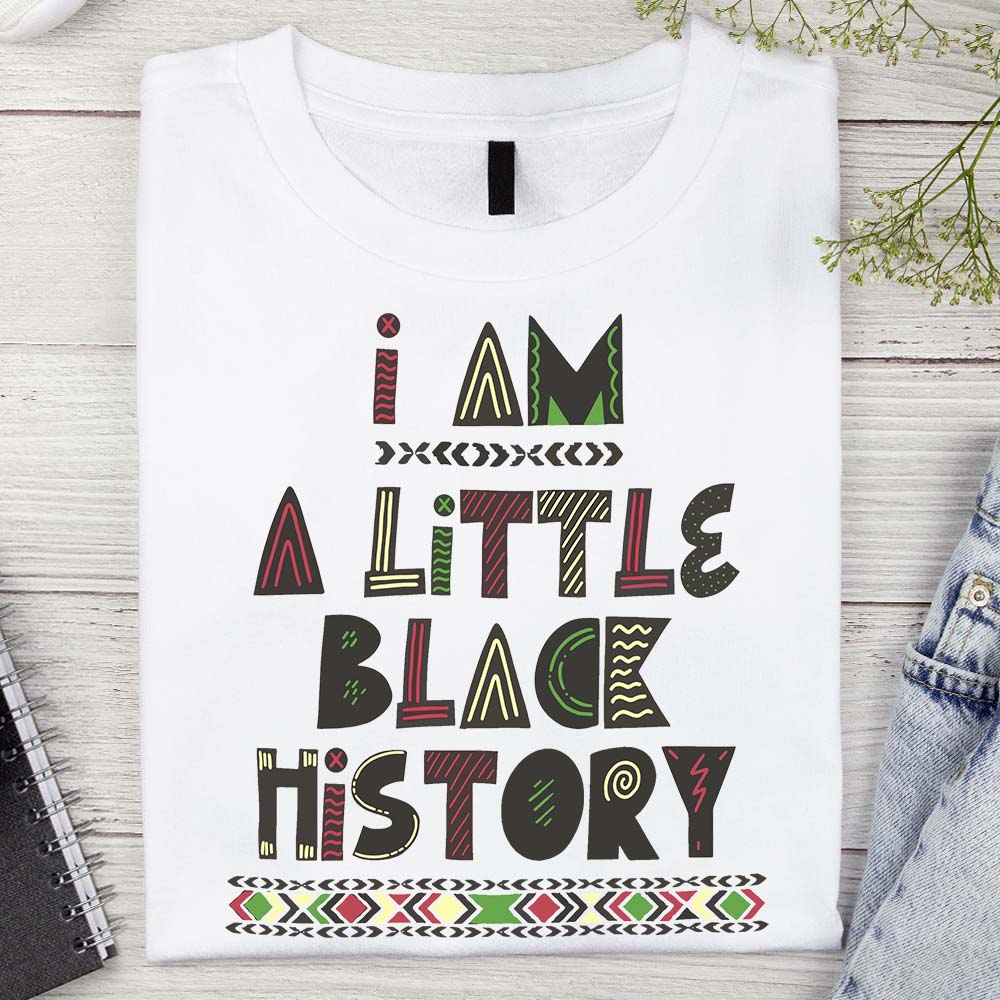Ich bin ein Stück schwarze Geschichte – T-Shirt und Hoodie für Afroamerikaner