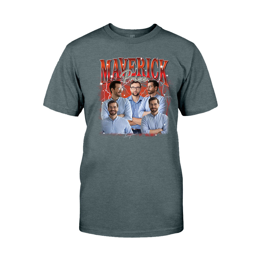 Individueller Text und Fotos – das perfekte Geschenk für jeden Anlass – personalisiertes T-Shirt und Hoodie