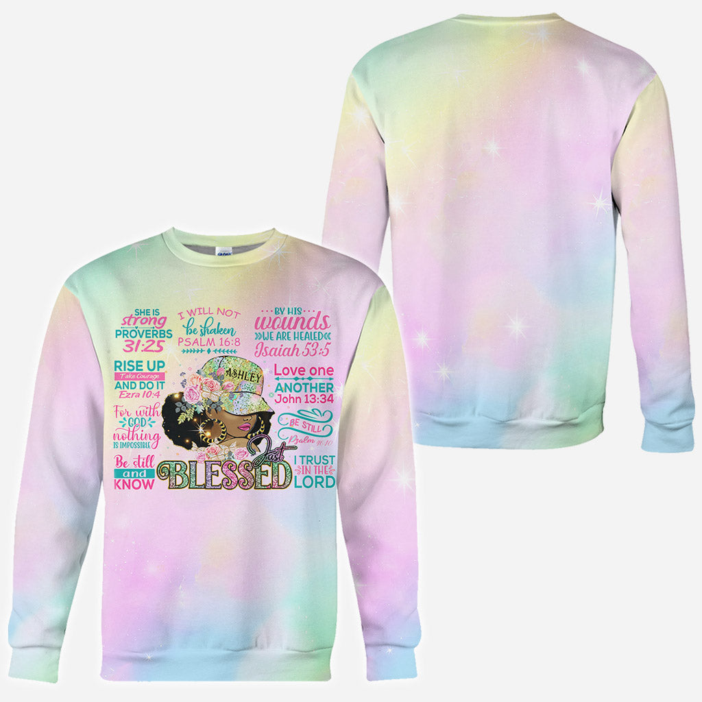 Proud Black Woman - Personalized African American All Over Shirt