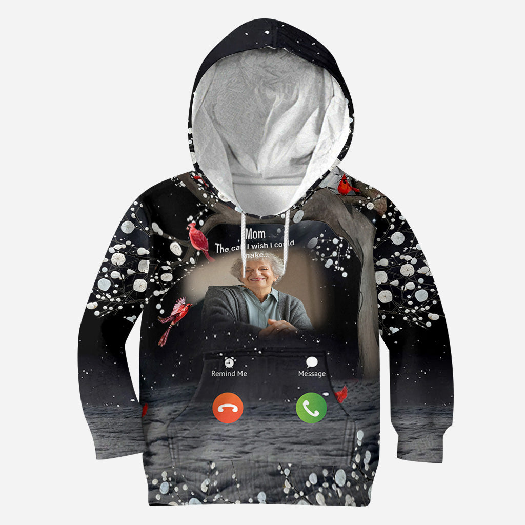 Jeder beliebige Titel – Der Anruf, den ich gerne tätigen würde – personalisiertes Gedenk-T-Shirt