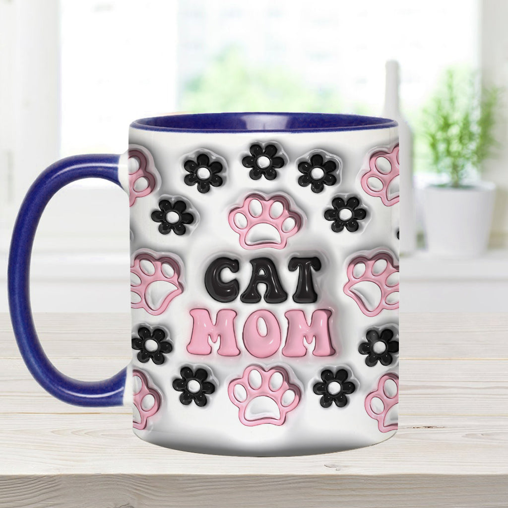 Hundemama, Katzenmama, Hundepapa... - Personalisierte Tasse mit Hundemotiv