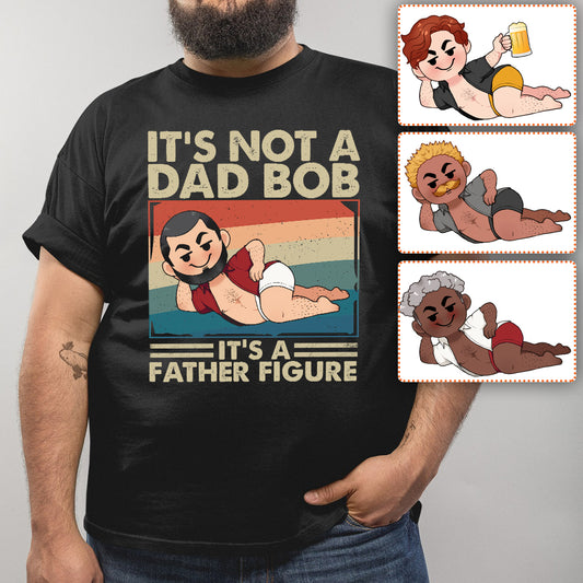 Dad Bod – Personalisiertes Vater-T-Shirt und Hoodie