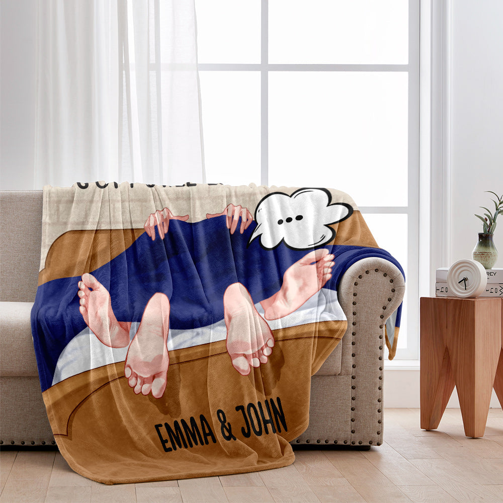 Dein Furz stinkt – Personalisierte Pärchendecke