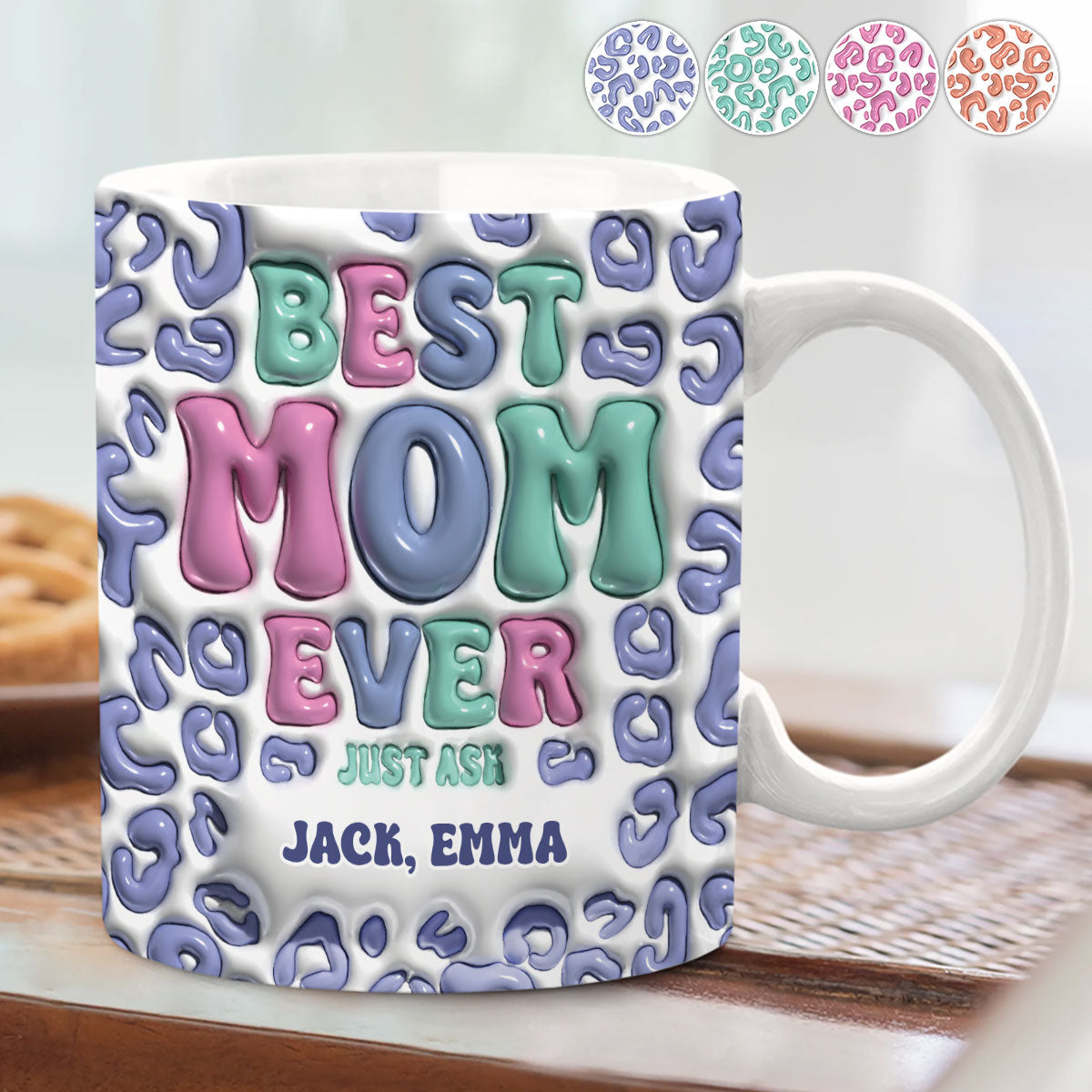 Beste Mama aller Zeiten - Personalisierte Muttertasse