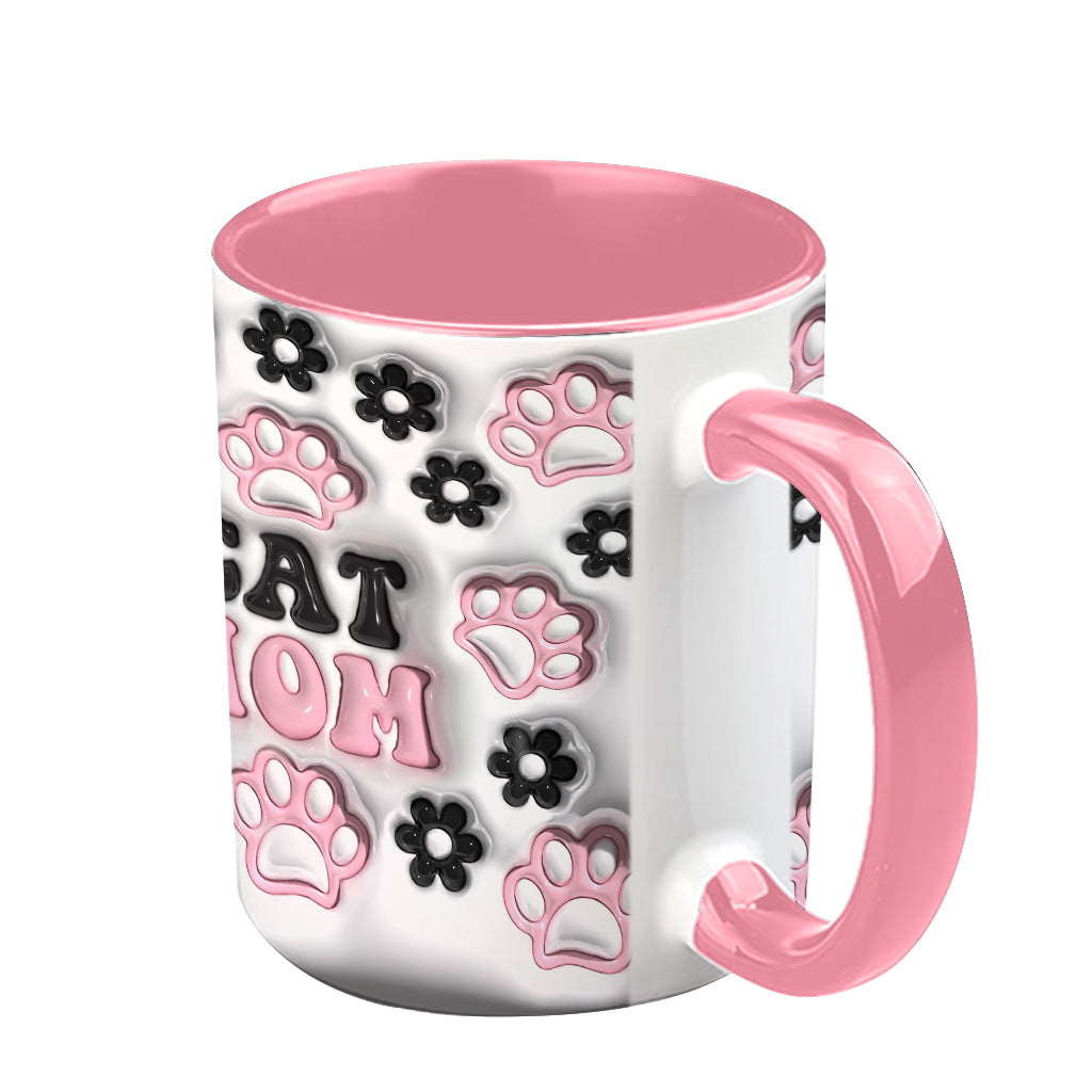 Hundemama, Katzenmama, Hundepapa... - Personalisierte Tasse mit Hundemotiv