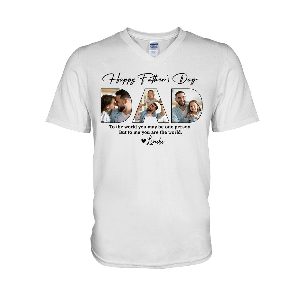 Alles Gute zum Vatertag, Papa! – Personalisiertes Vater-T-Shirt und Hoodie