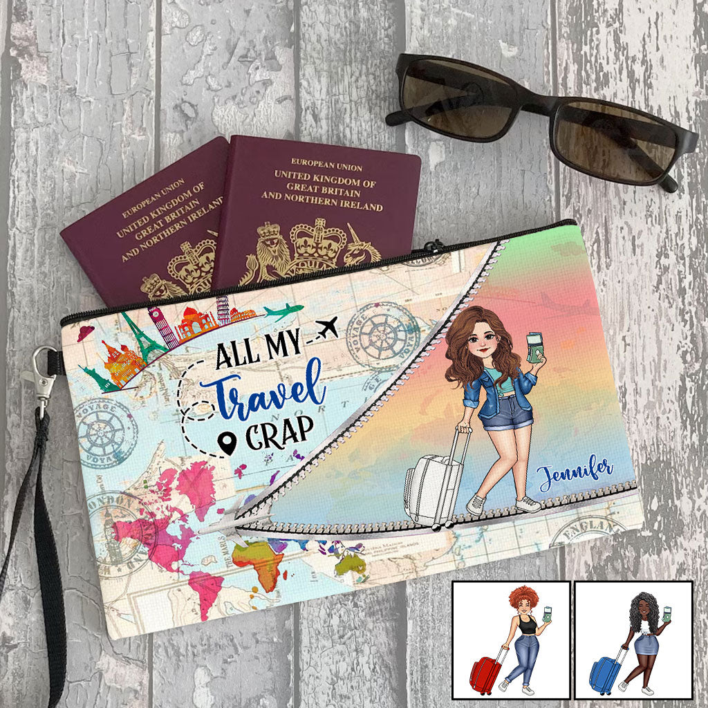 Mein gesamtes Reisegepäck – personalisierter Reisebeutel