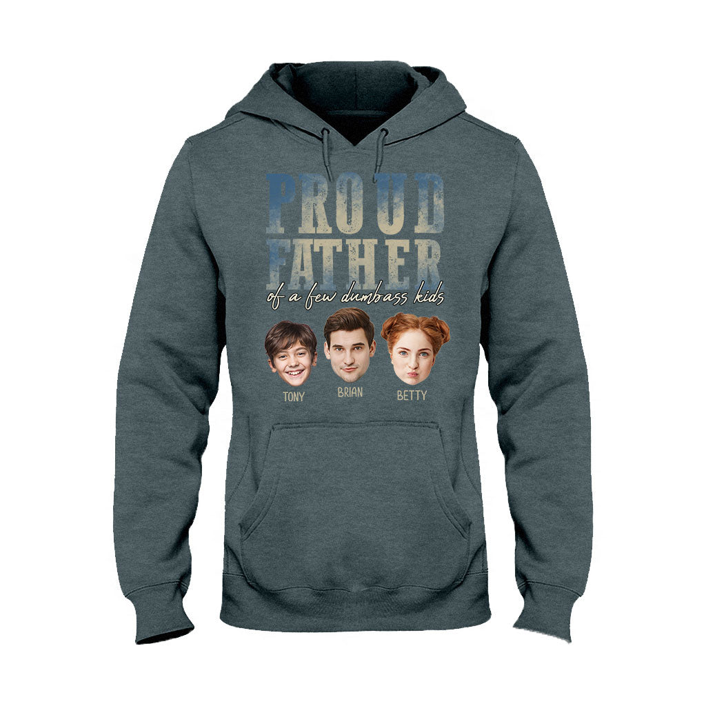 Stolzer Vater und Mutter einiger Dummköpfe – Personalisiertes Vater-T-Shirt und Hoodie