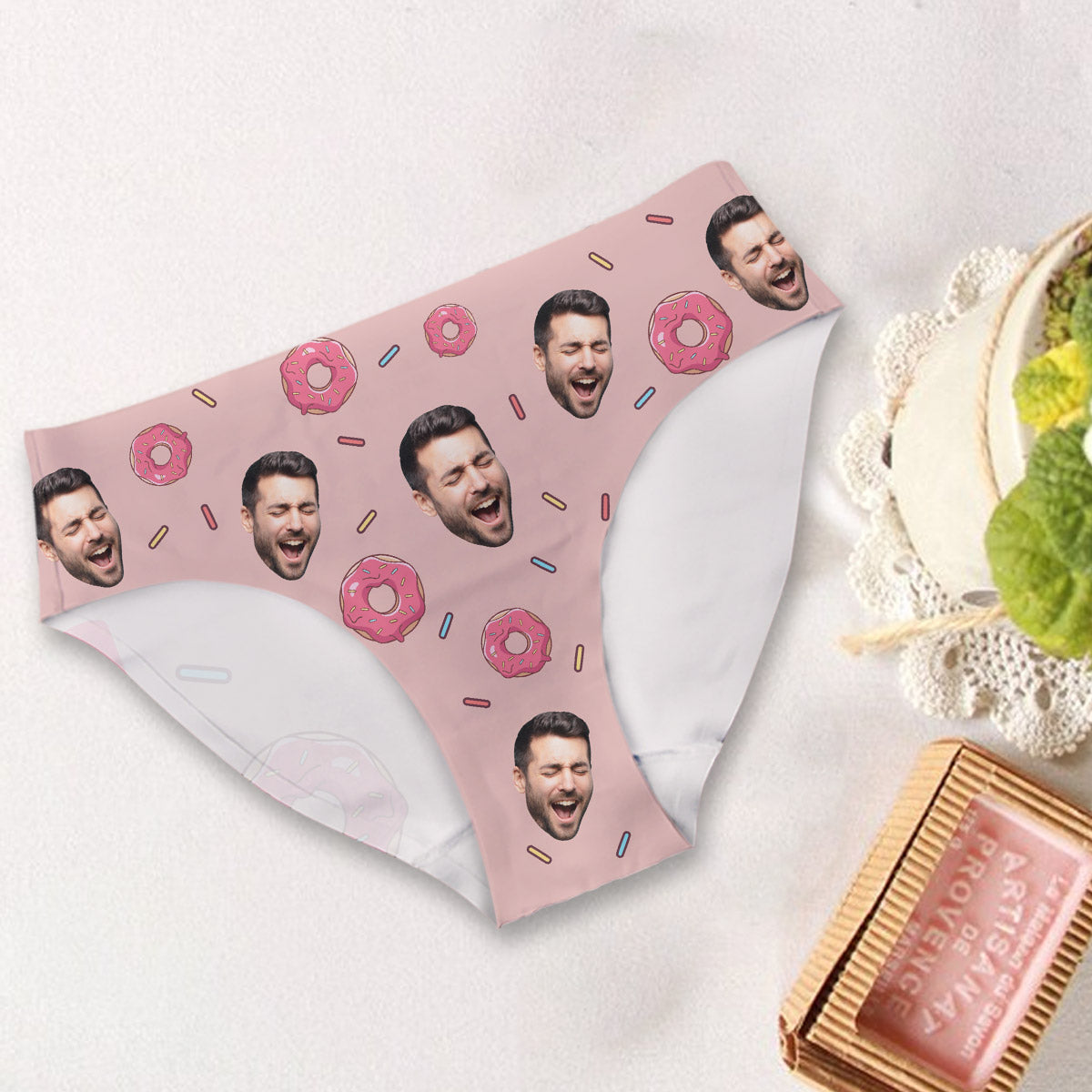 Nur für Sie da – personalisierte Damen-Pärchenslips