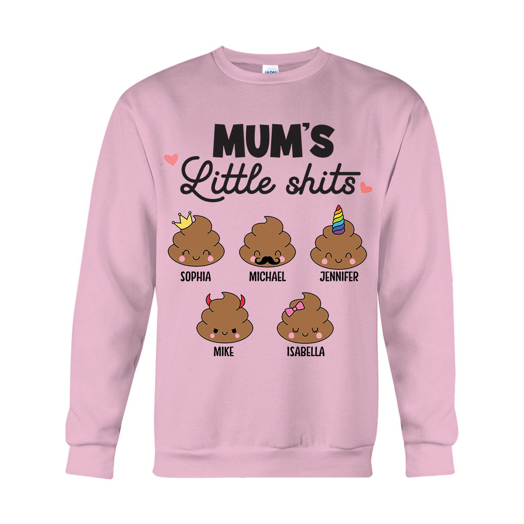 Little Cuties – Personalisiertes Mutter-T-Shirt und Hoodie