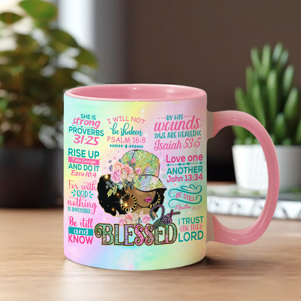 Stolze schwarze Frau – Personalisierte Tasse mit afroamerikanischem Akzent