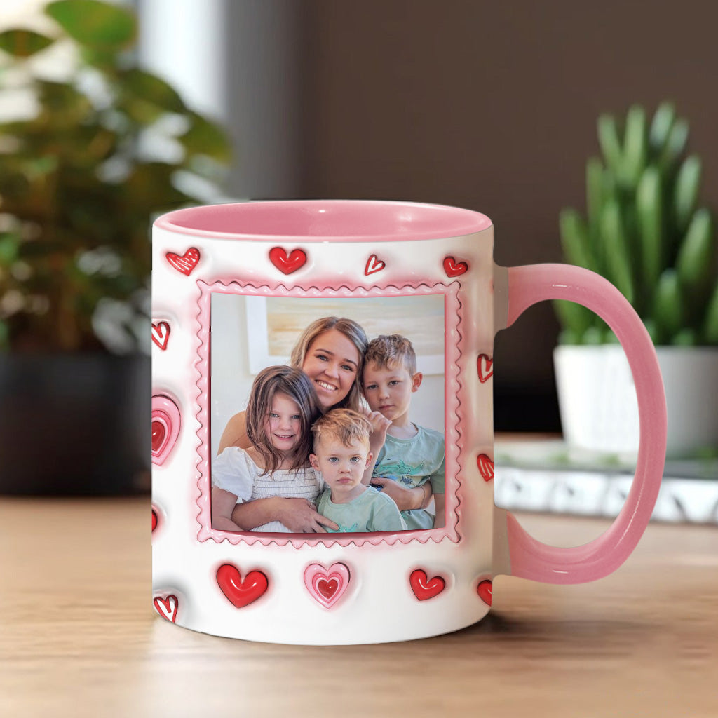 Beste Mama aller Zeiten - Personalisierte Tasse mit Muttermotiv