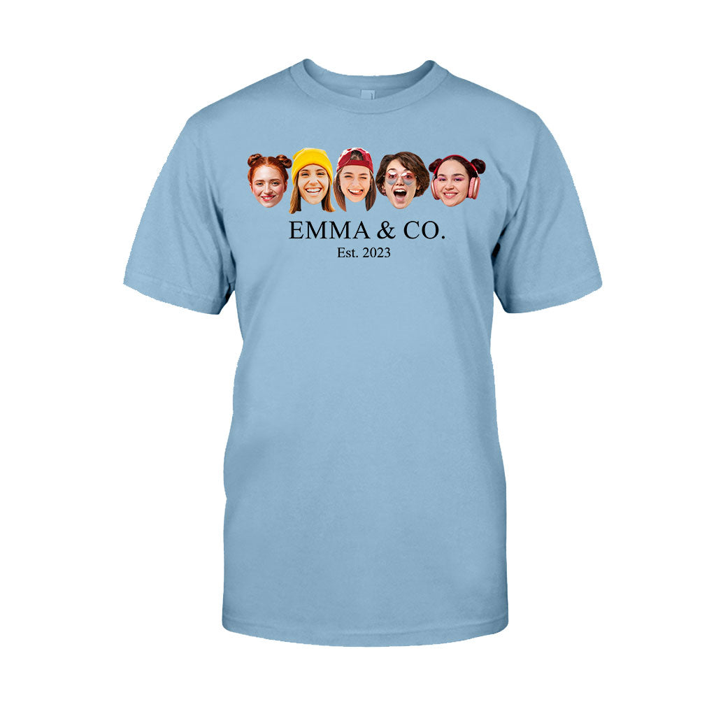 Besties & Co. Face Custom – Personalisiertes Bestie-T-Shirt und Hoodie