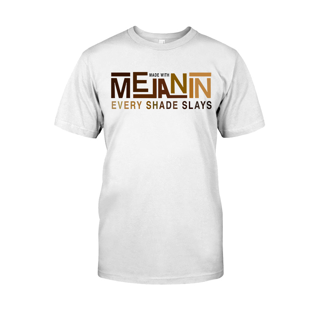 Hergestellt mit Melanin – T-Shirt und Hoodie für Afroamerikaner