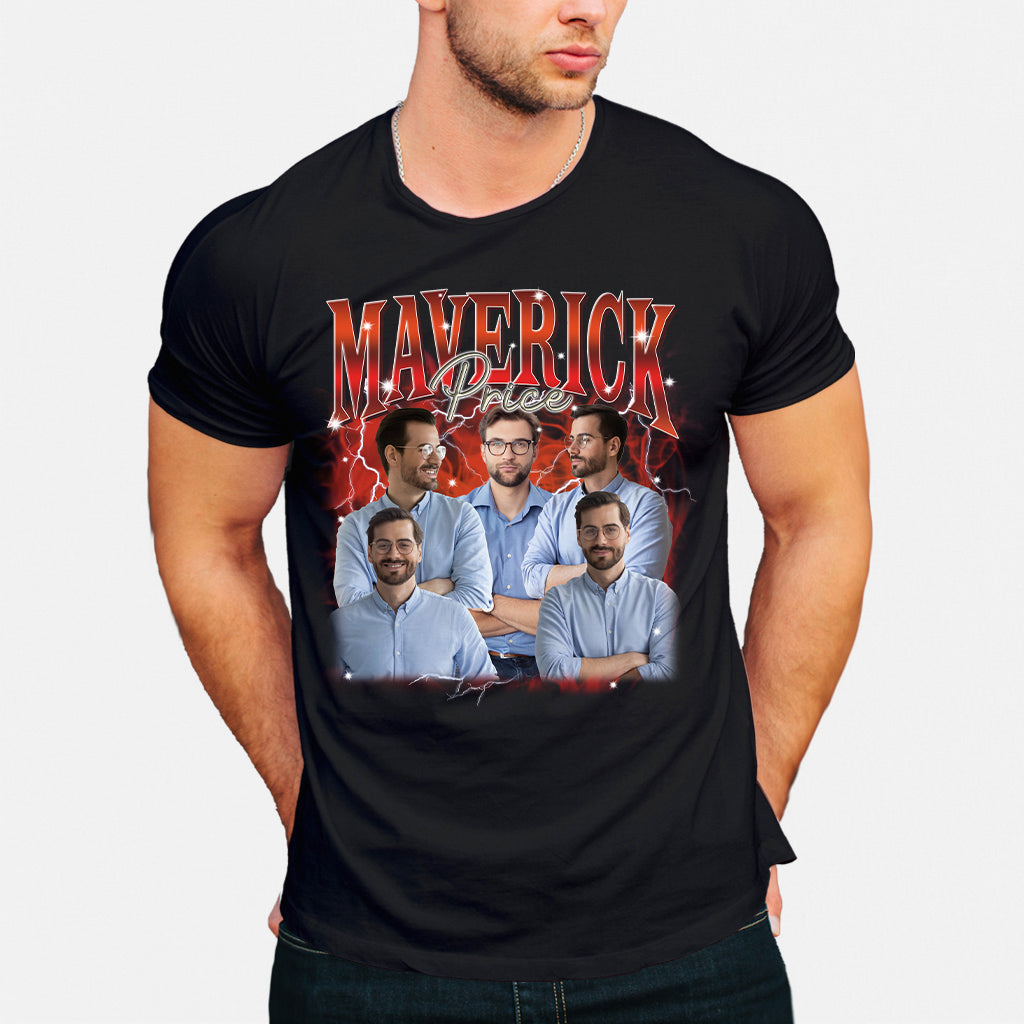 Individueller Text und Fotos – das perfekte Geschenk für jeden Anlass – personalisiertes T-Shirt und Hoodie