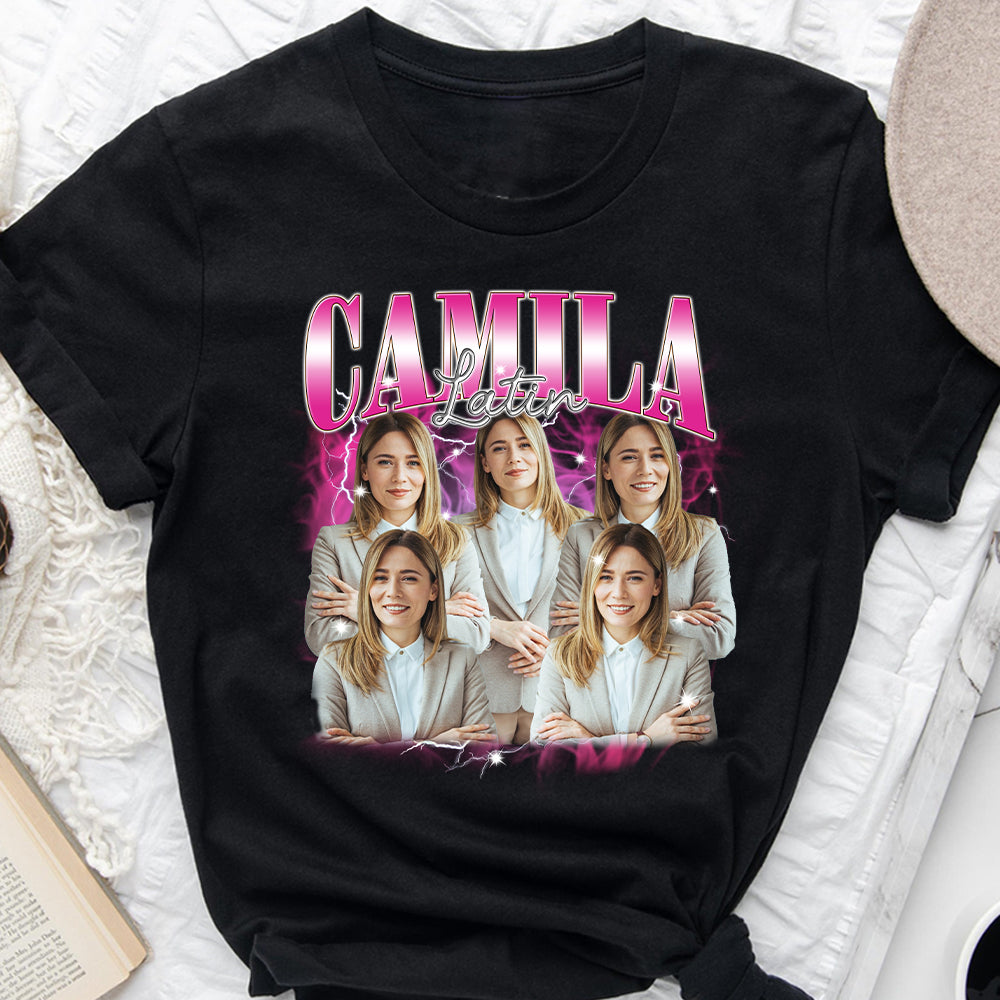 Individueller Text und Fotos – das perfekte Geschenk für jeden Anlass – personalisiertes T-Shirt und Hoodie
